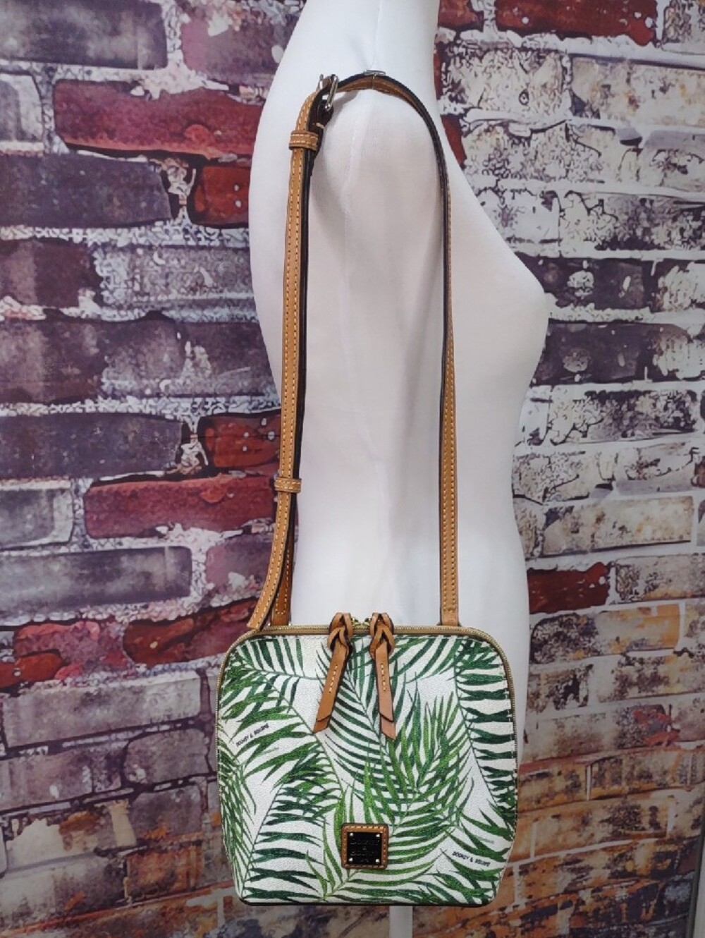 Dooney & Bourke Siesta Key Penny Palm Print Crossbody